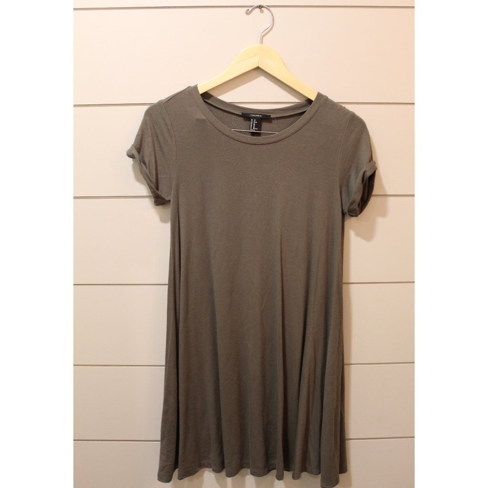Hunter Green T-shirt Dress